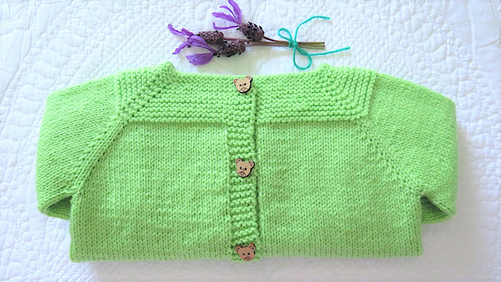 MK11 Baby Half-n-Half Cardigan PDF