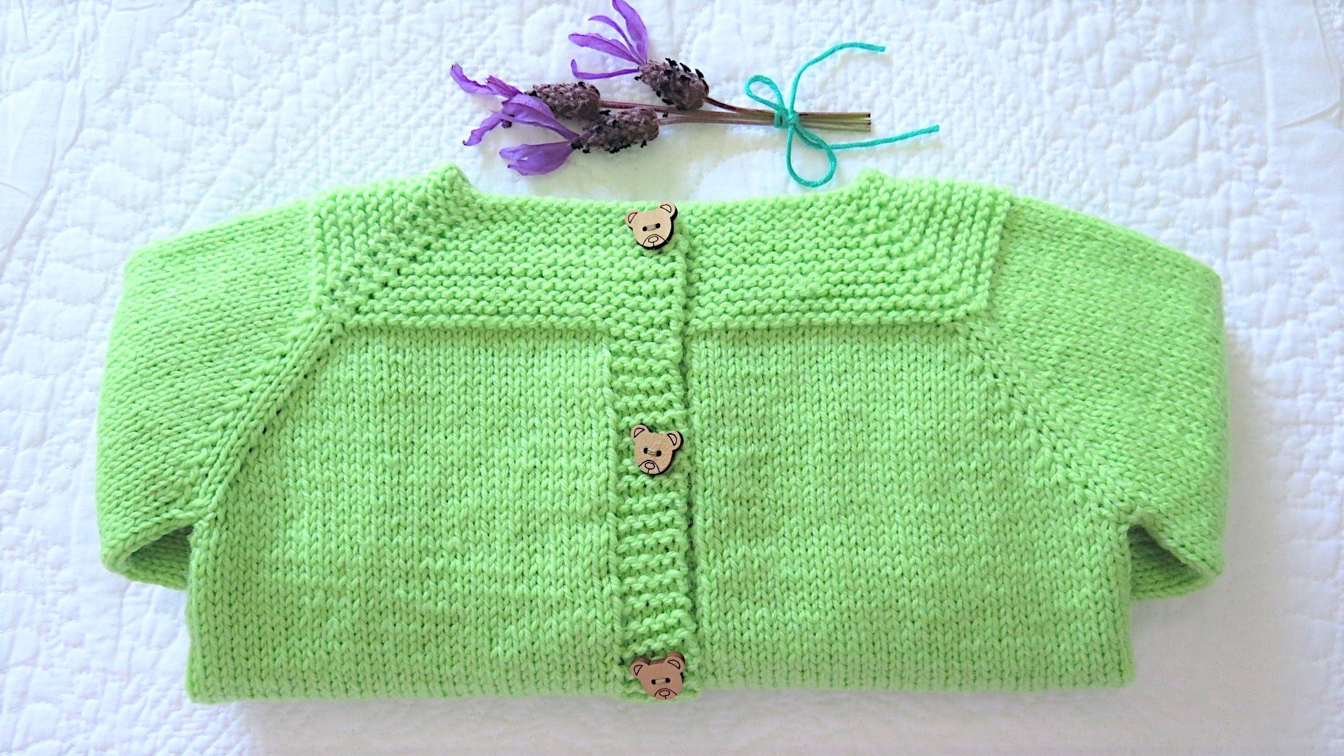 MK11 Baby Half-n-Half Cardigan PDF