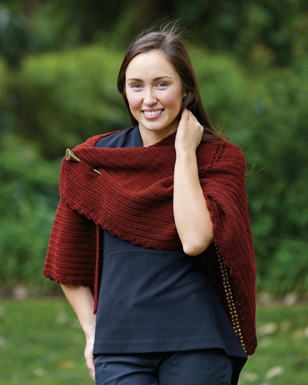 PT 8463 - Shawl - Crochet Pattern