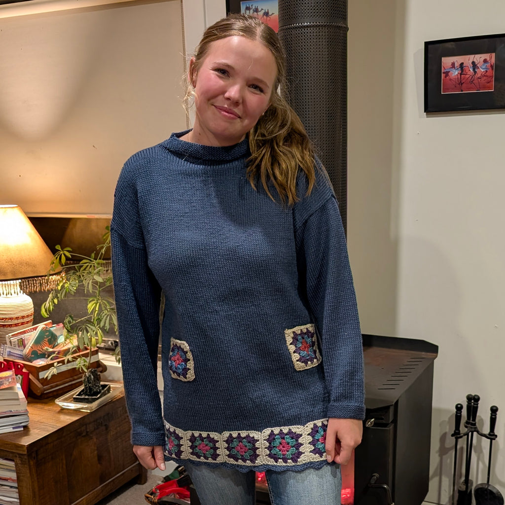 Easy Granny Square Jumper PDF