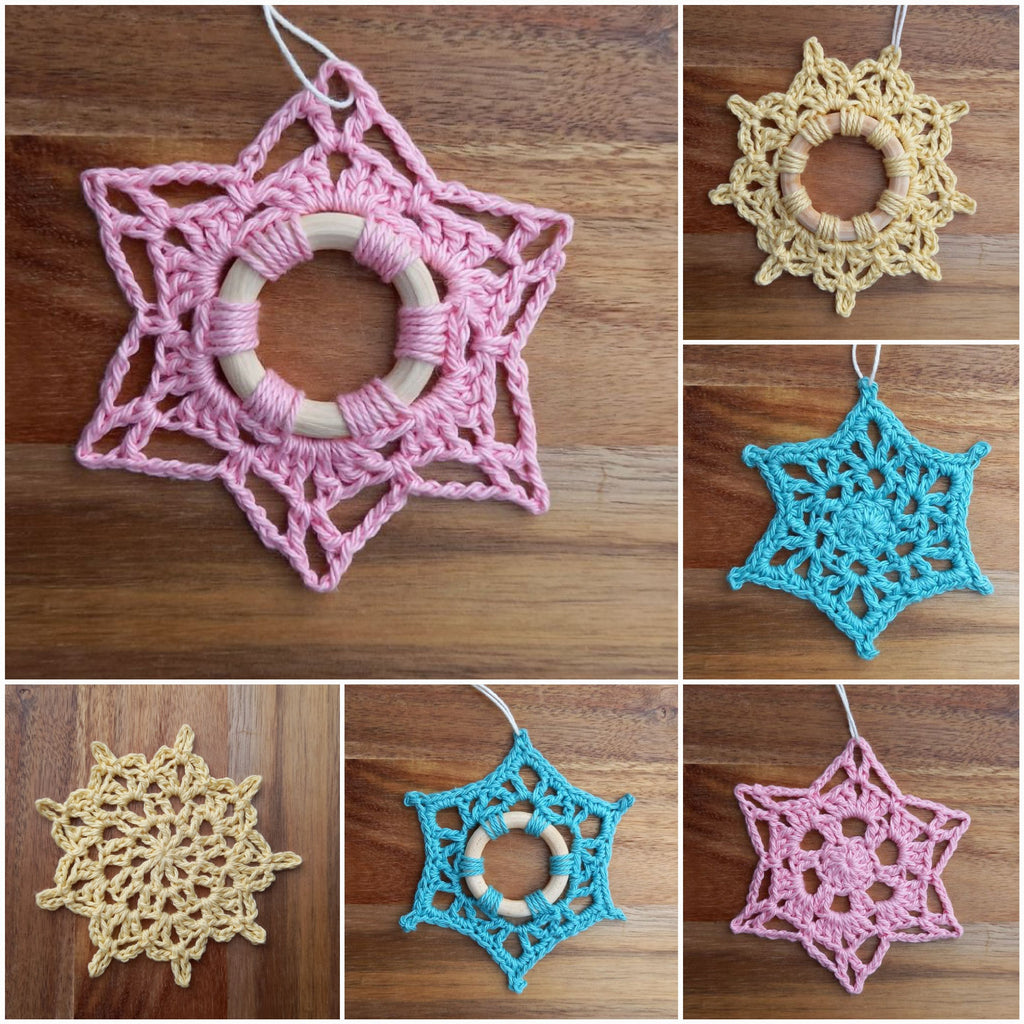 Sweet Snowflakes Ornaments PDF