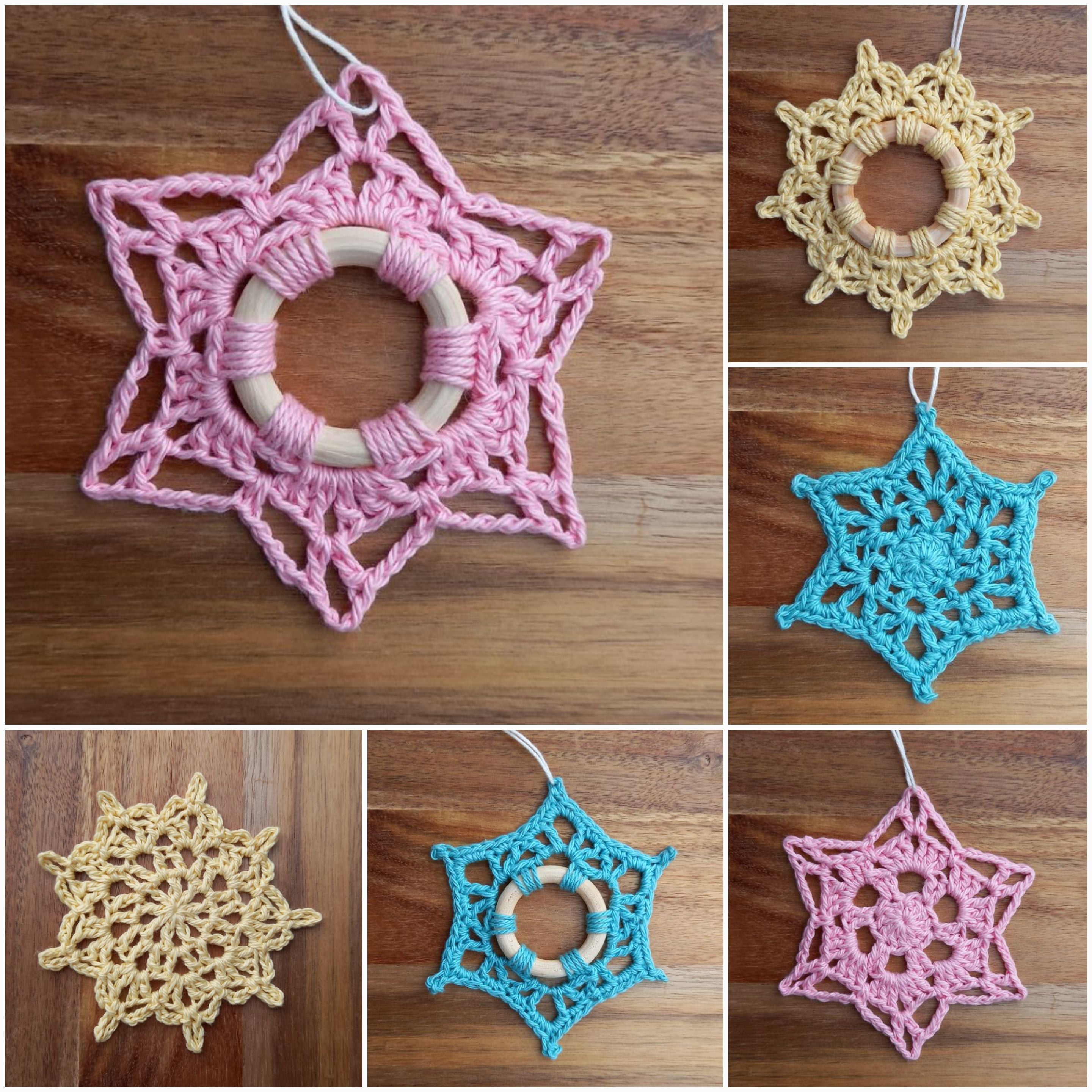 Sweet Snowflakes Ornaments PDF