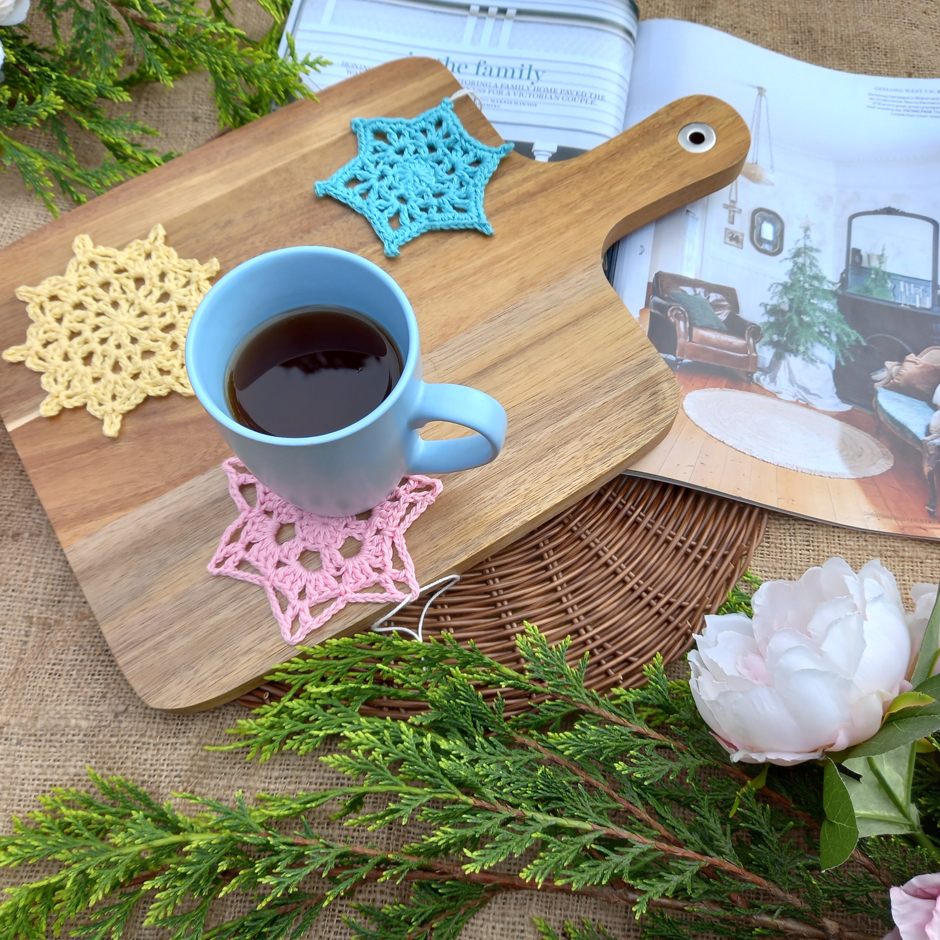 Sweet Snowflakes Ornaments PDF