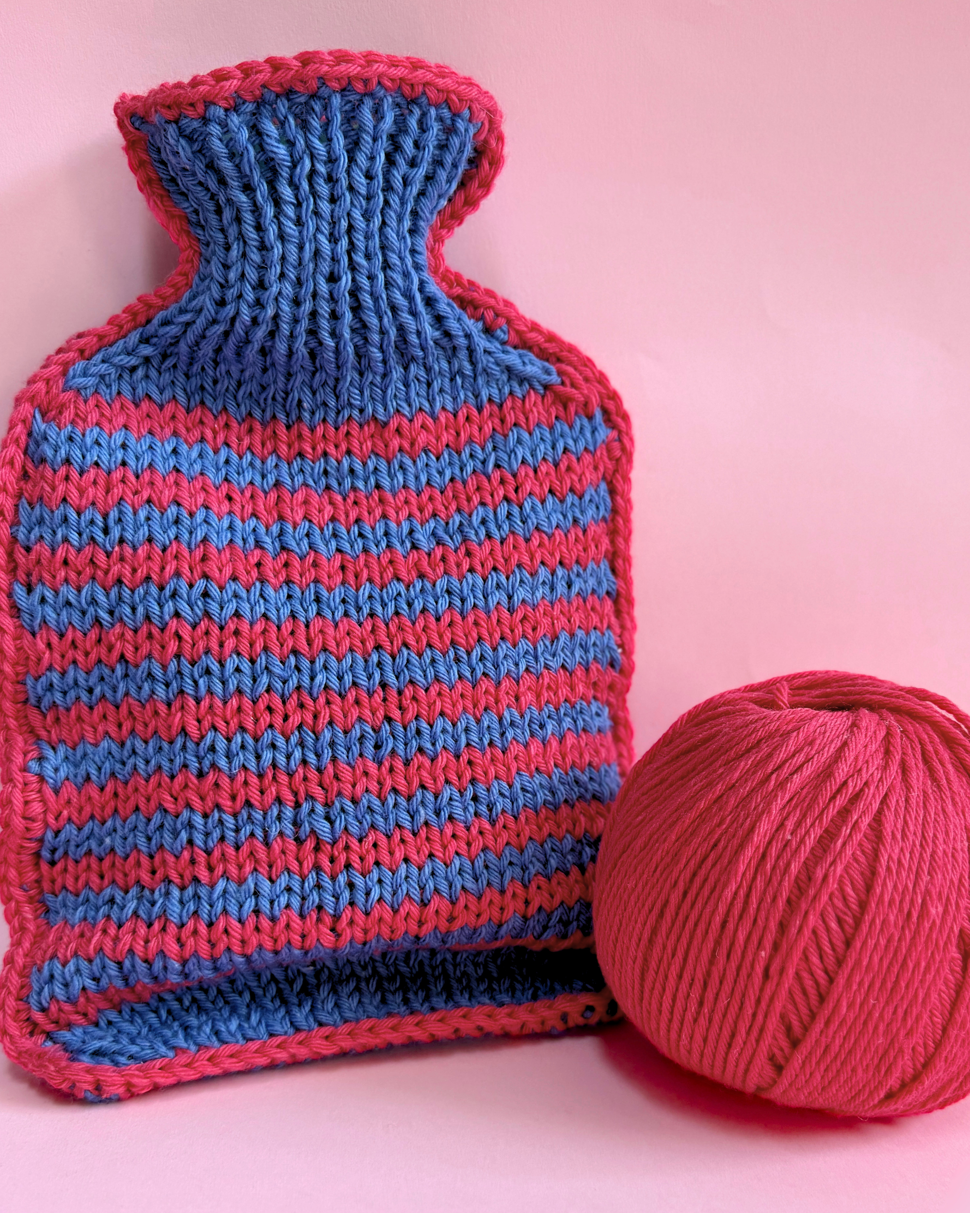 Free Hot Water Bottle Cover - Free Knitting Pattern