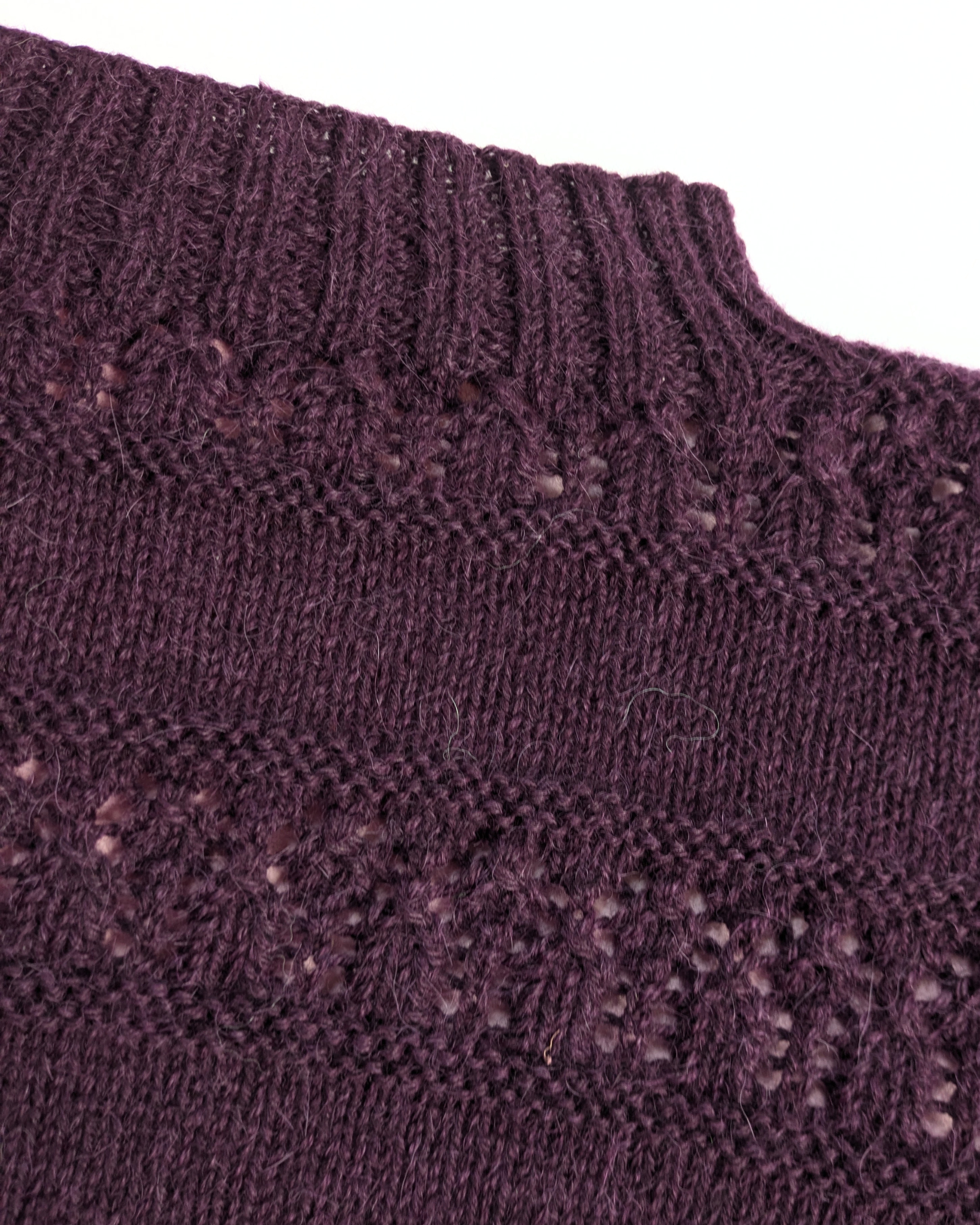 The Laurel  Lace Jumper - Adult Knitting Pattern | PT 8746