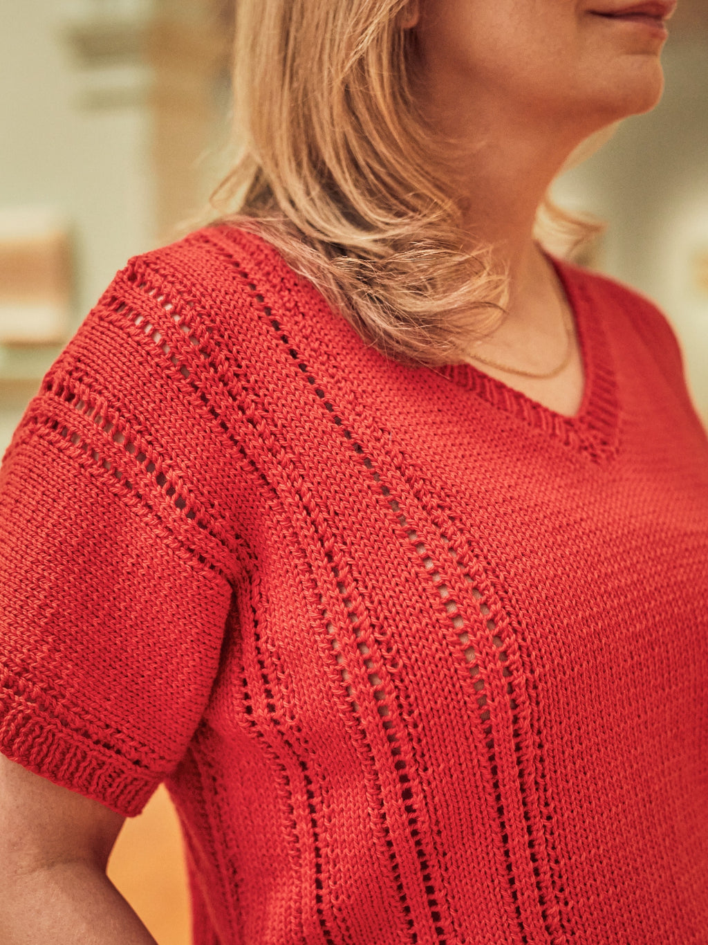 The Ash Tee - Adult Knitting Pattern | PT 8675