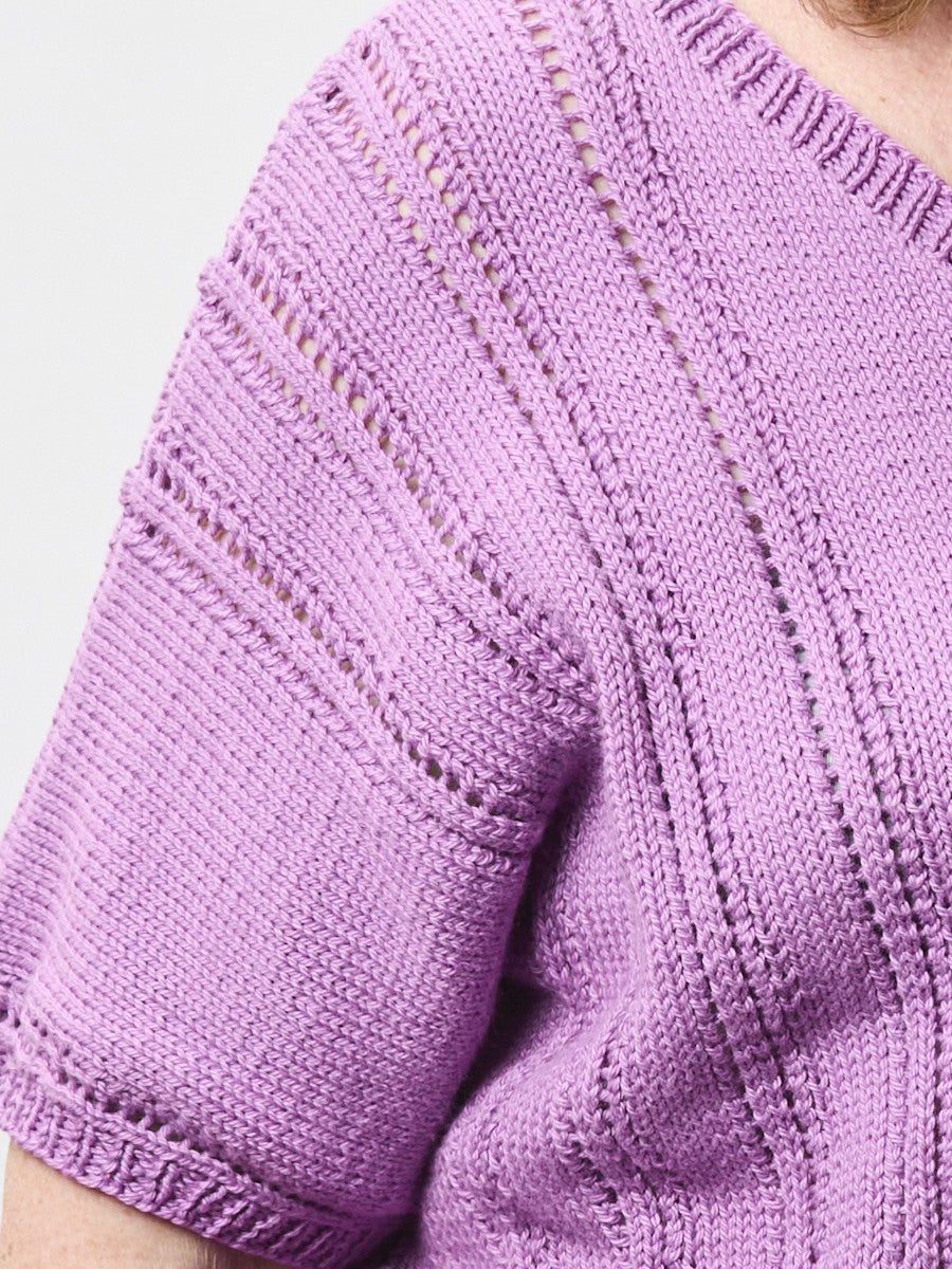 The Ash Tee - Adult Knitting Pattern | PT 8675