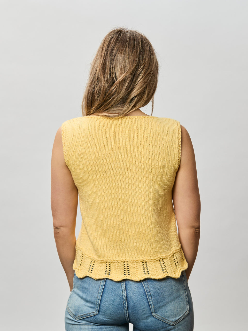 The Cate Tank - Adult Knitting Pattern | PT 8677