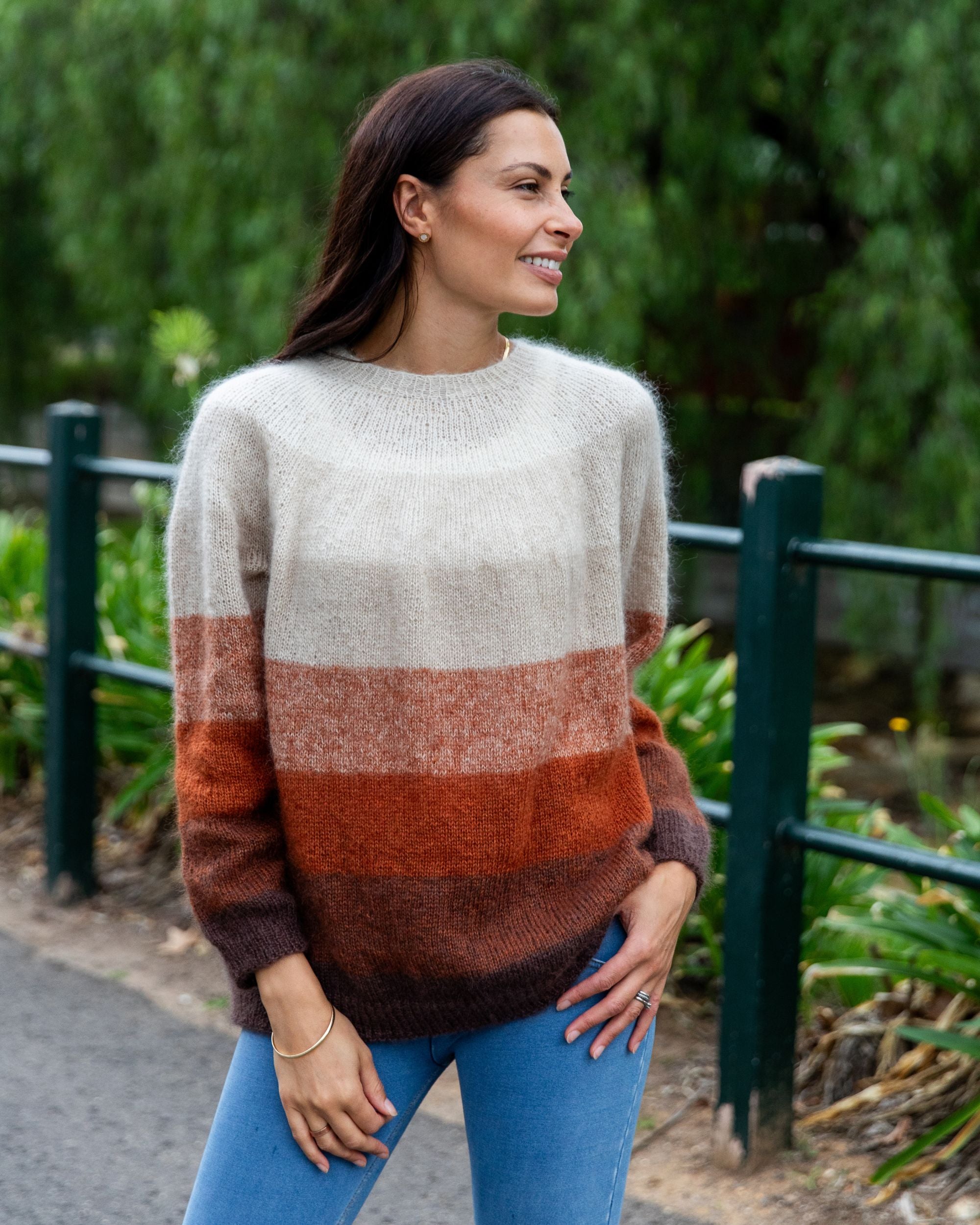 The Aurora Jumper - Women's Knitting Pattern | PT 8737