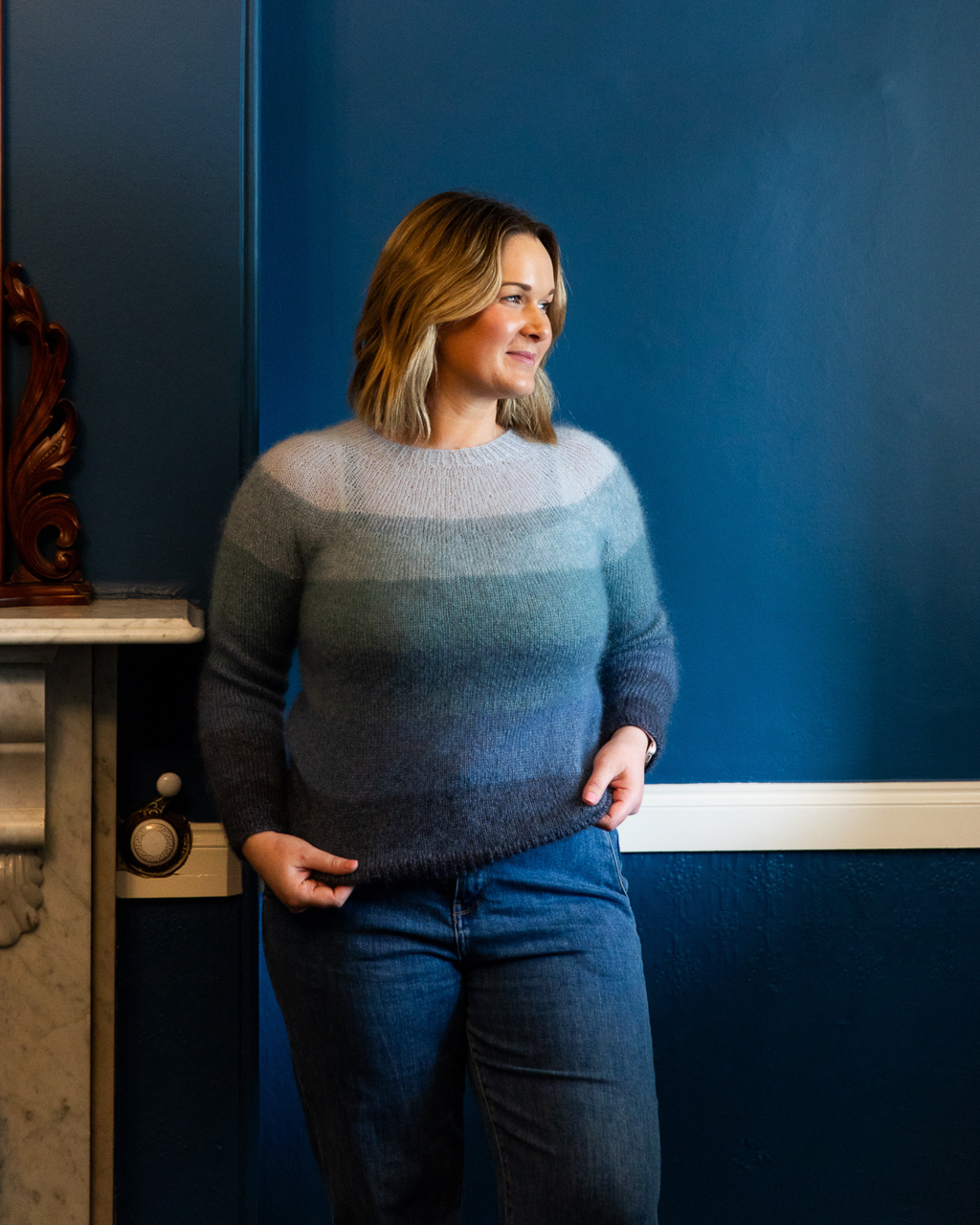 The Aurora Jumper - Women's Knitting Pattern | PT 8737