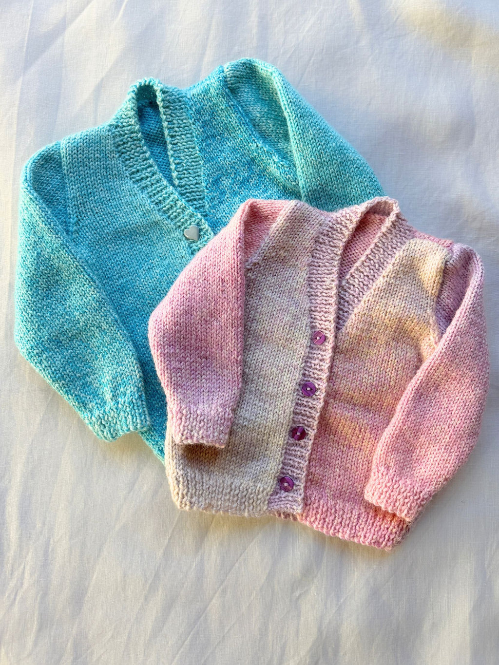 PT 8628 Baby V- Neck Cardigan - Knitting Pattern