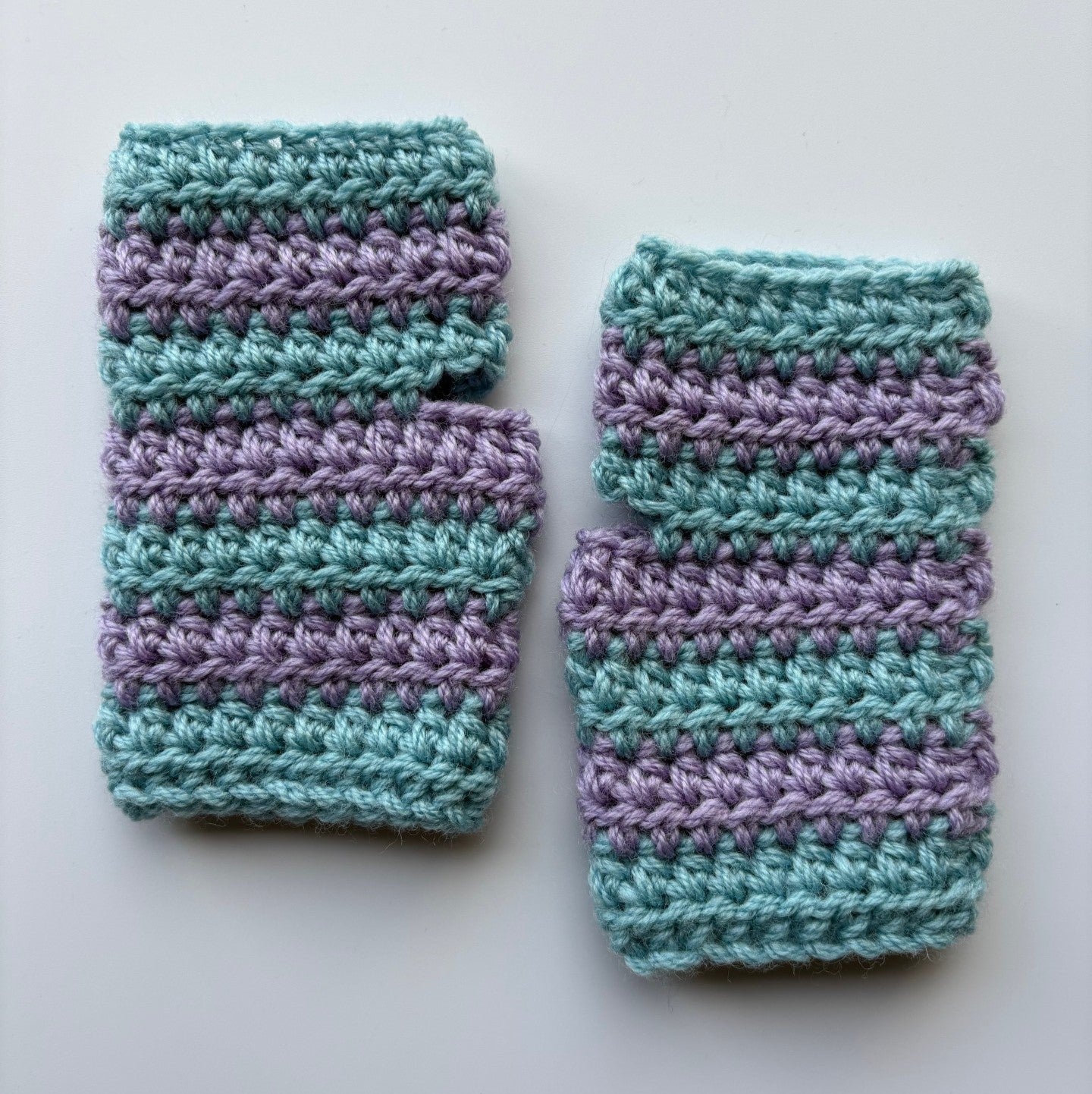 Ladies Crochet Fingerless Gloves