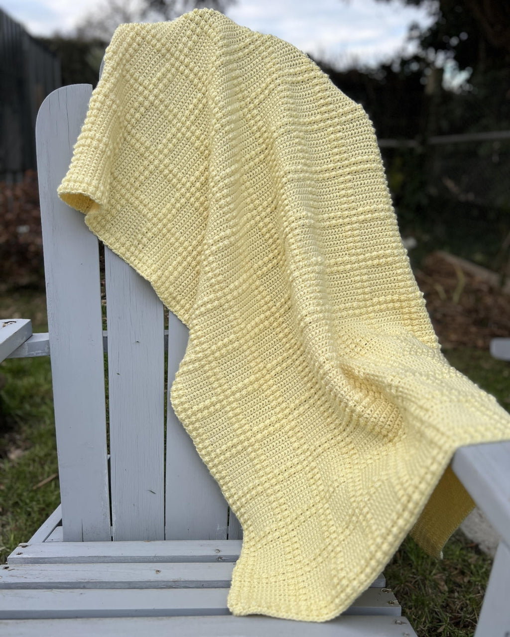 Berry Square Baby Blanket - Crochet Pattern | PT 8720