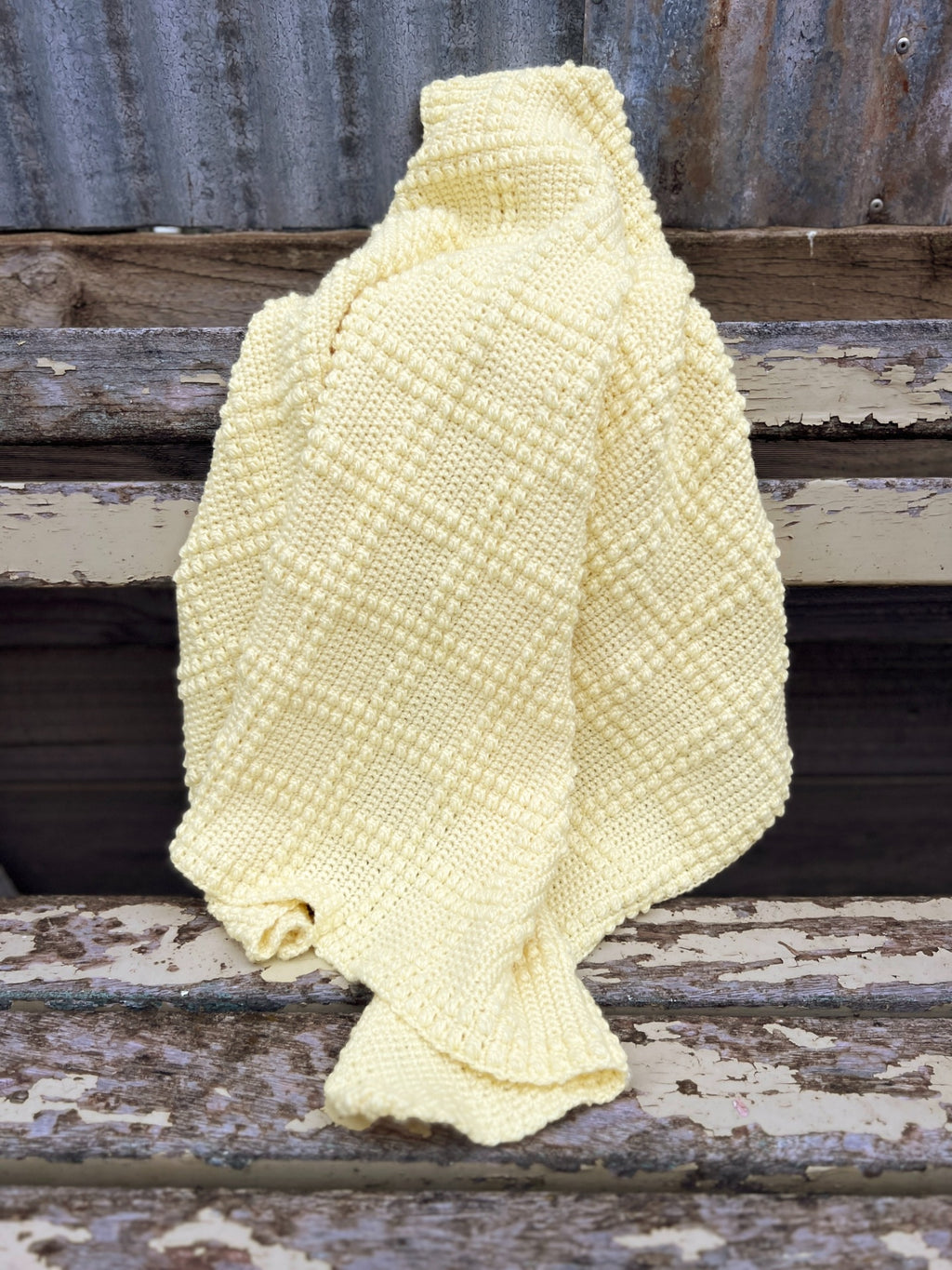 Berry Square Baby Blanket - Crochet Pattern | PT 8720