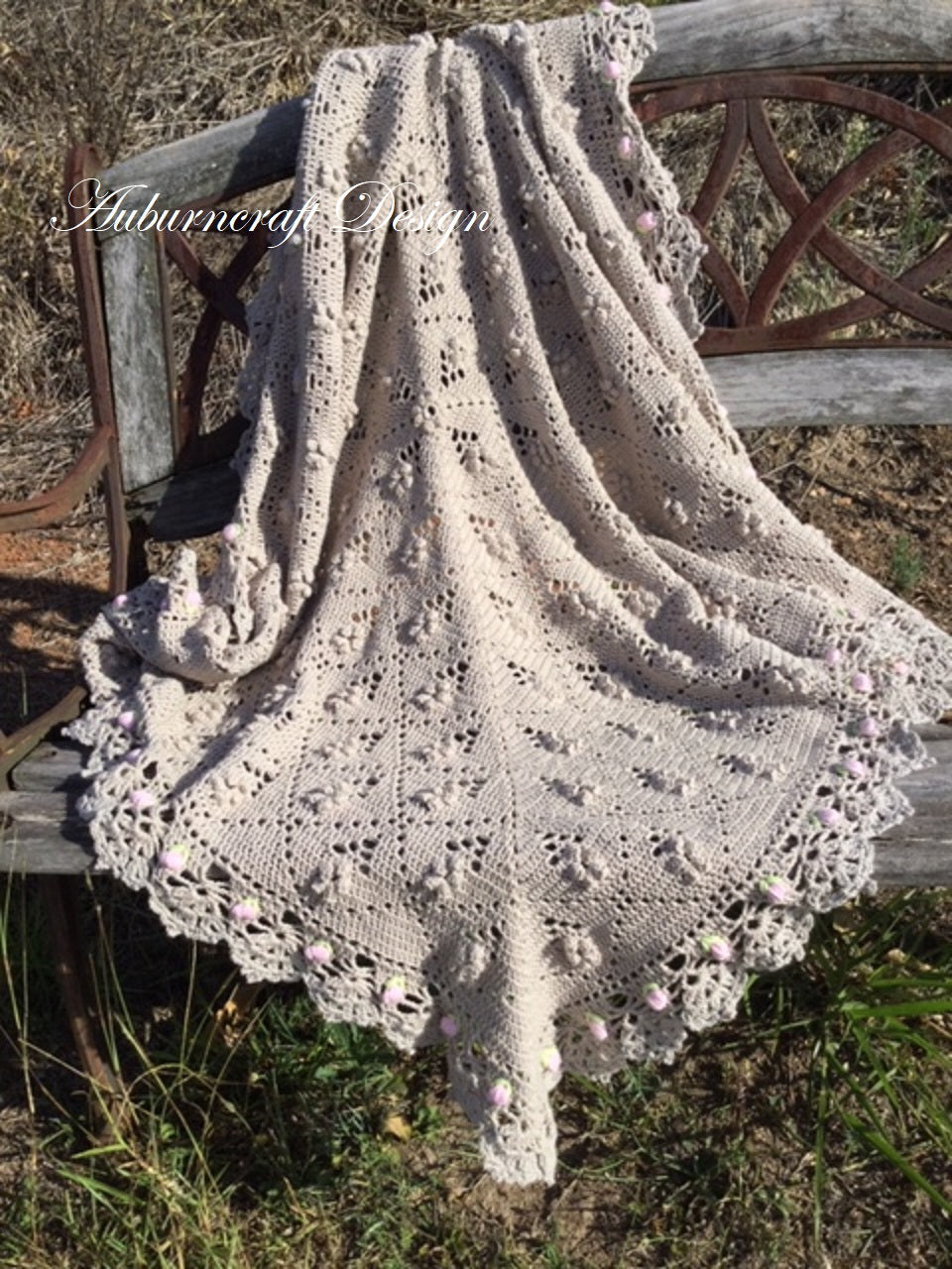 Vintage Bouquet for Bethany Blanket PDF