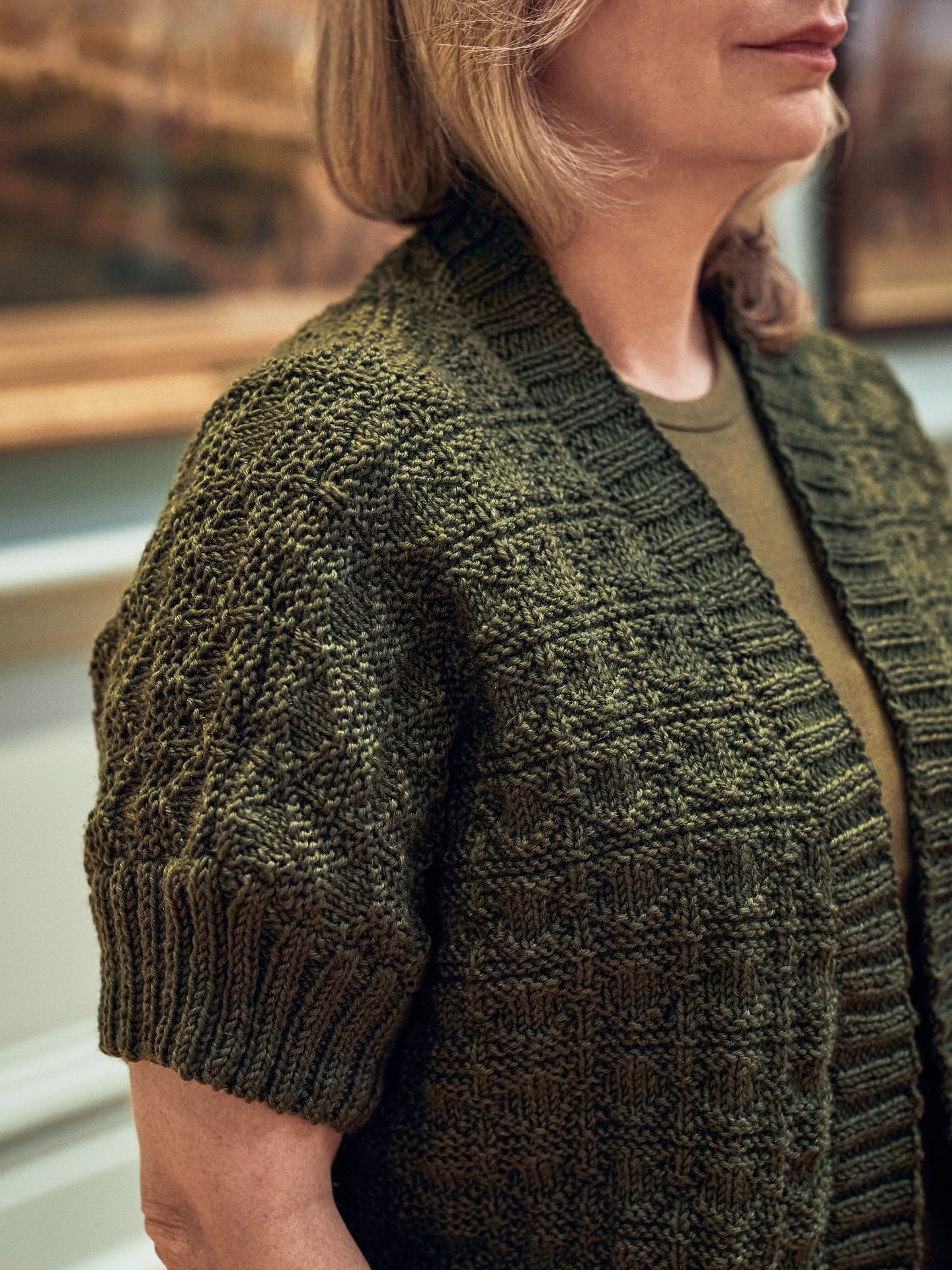 PT 8630 Women's Boxy Cardi - Knitting Pattern
