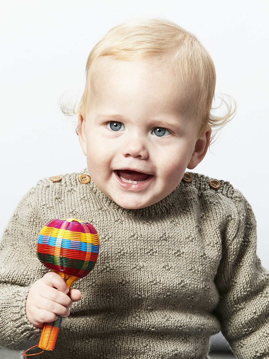 PT 8652 Baby's Little Diamond Jumper - Knitting Pattern