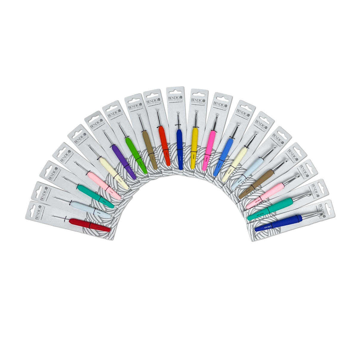 Crochet Hook with coloured handle