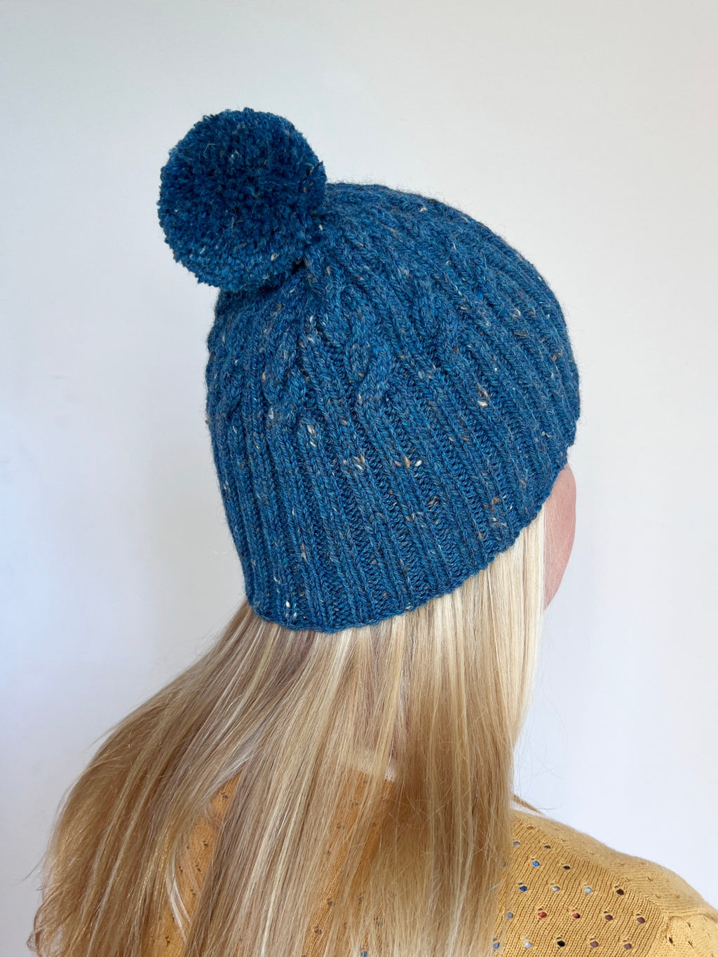 PT 8473 Cabled Beanie - Free Knitting Pattern