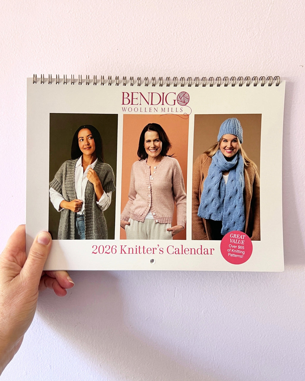 BWM 2026 Knitter's Calendar