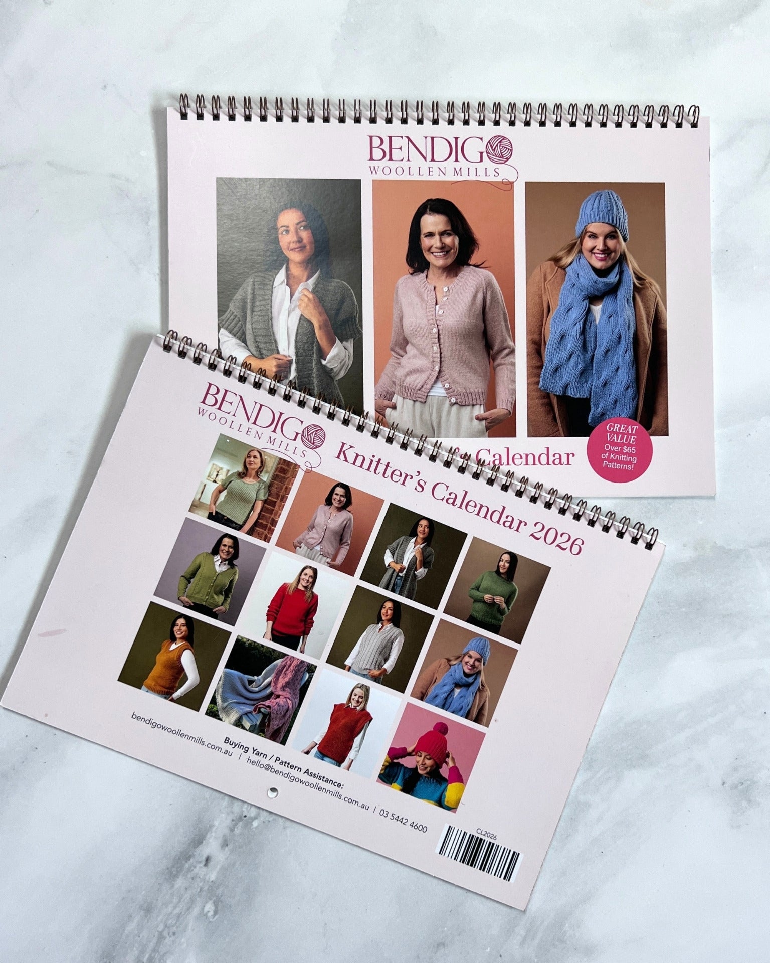 BWM 2026 Knitter's Calendar