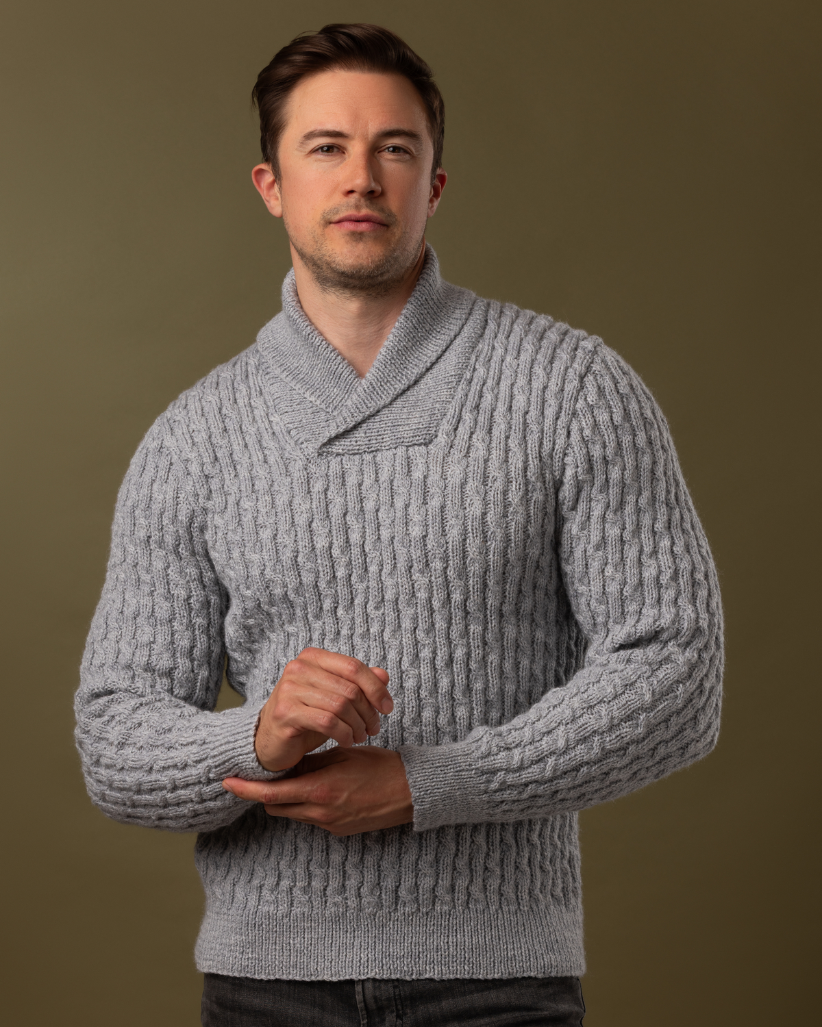 PT 8641 8 Ply Andalusian Jumper - Adults Knitting Pattern