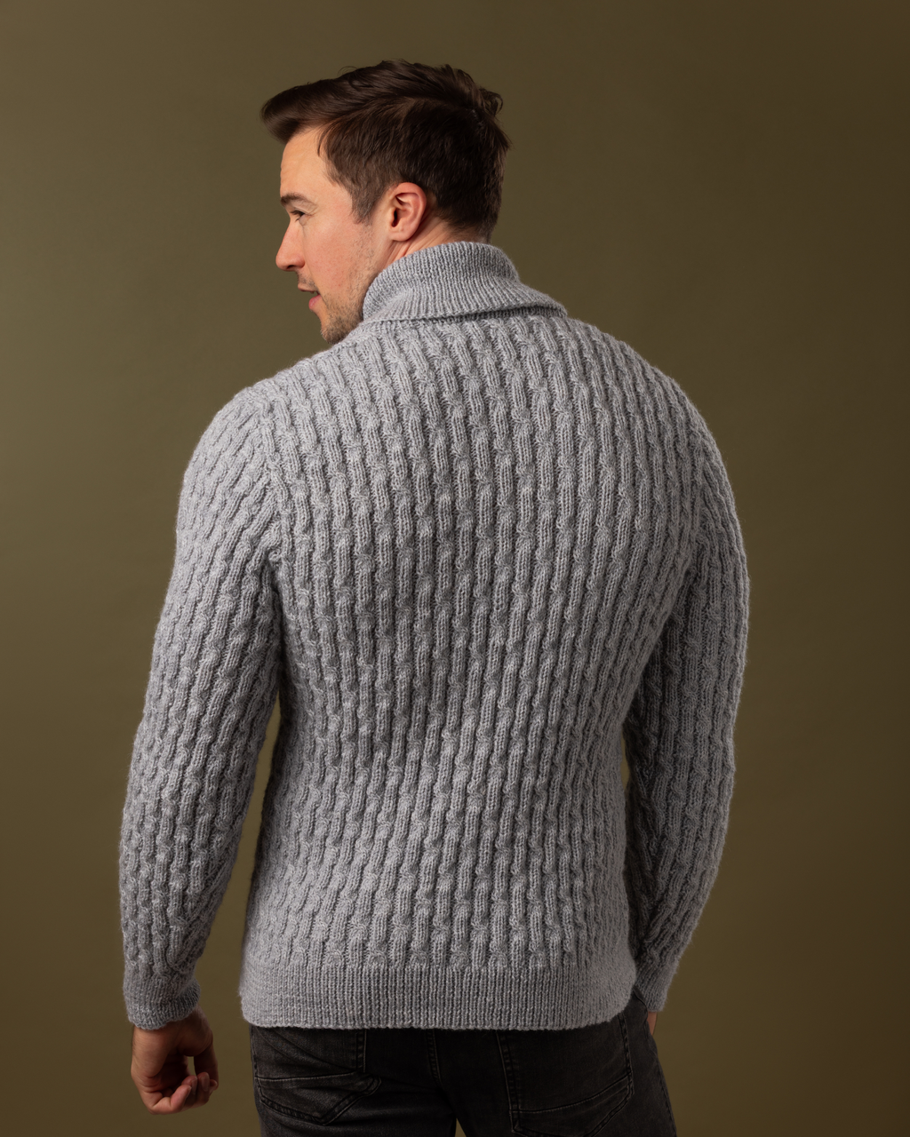 The Callum Cabled Jumper - Men's Knitting Pattern | PT 8724