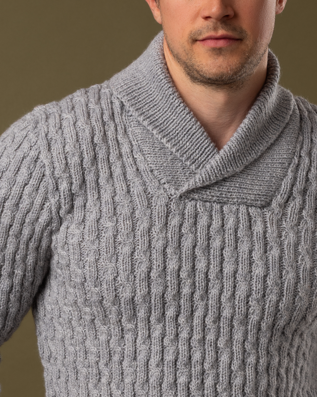 The Callum Cabled Jumper - Men's Knitting Pattern | PT 8724