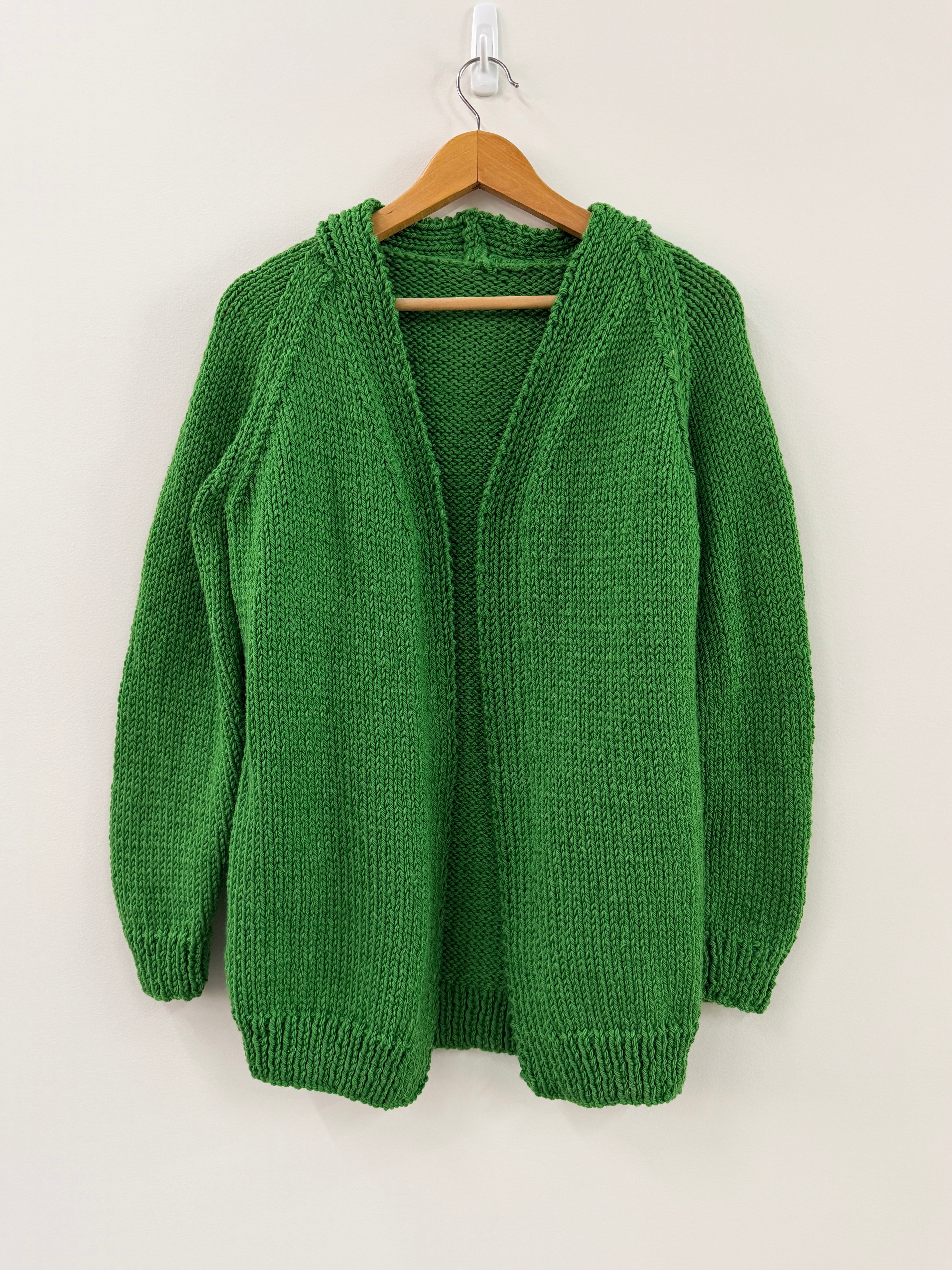 The Sloane Cardigan - Chunky Yarn - Adult Knitting Pattern | PT 8745