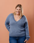 The Amelia V-Neck Jumper - Knitting Pattern | PT 8716