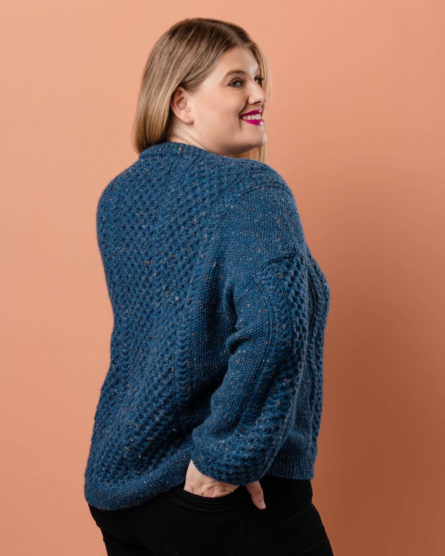 The Rose Cabled Cardigan - Womens Knitting Pattern | PT 8709