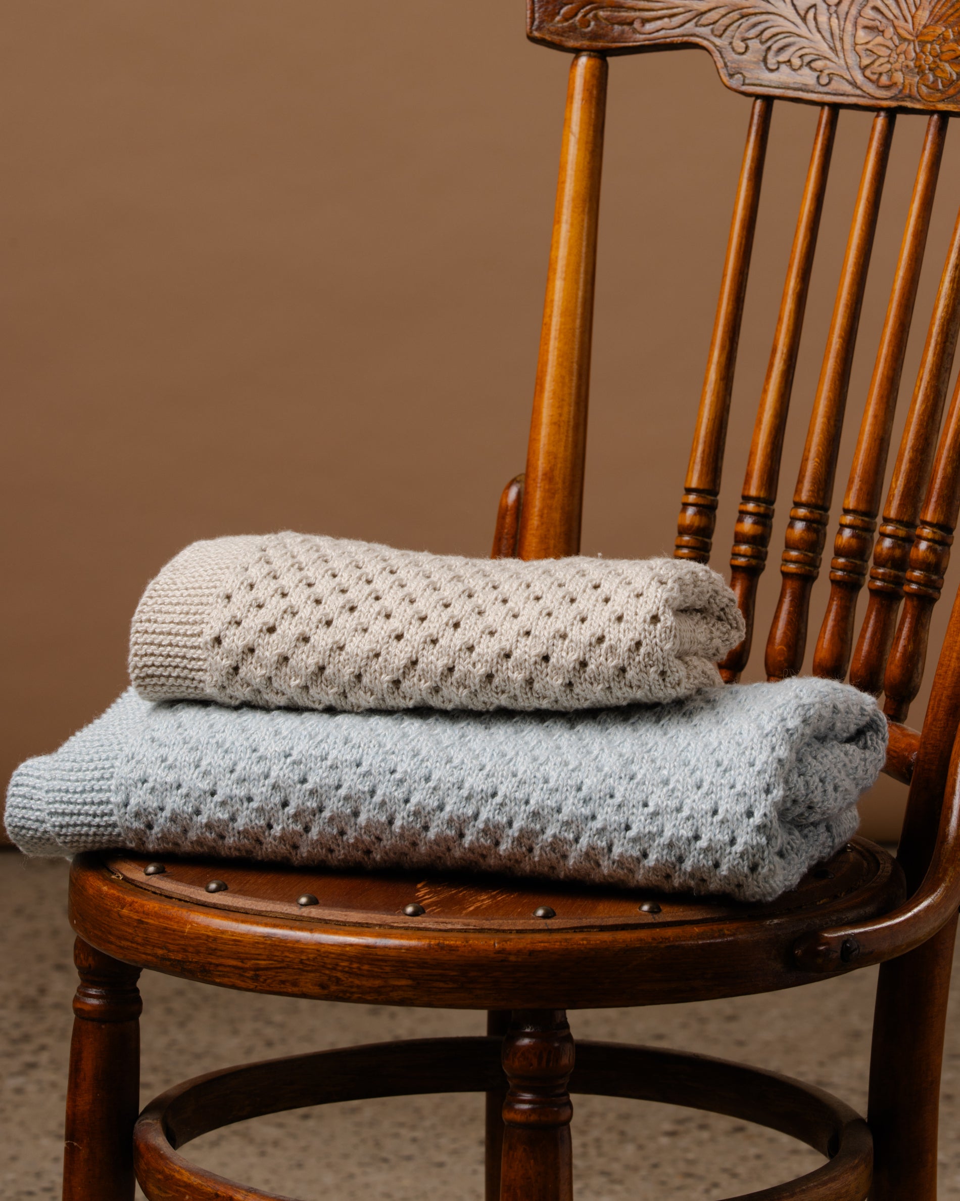 The Nurture Eyelet Blanket - Knitting Pattern | PT 8351