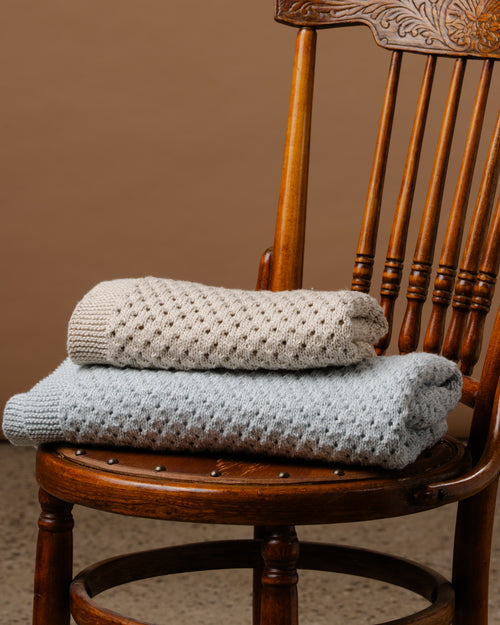 The Nurture Eyelet Blanket - Knitting Pattern | PT 8351