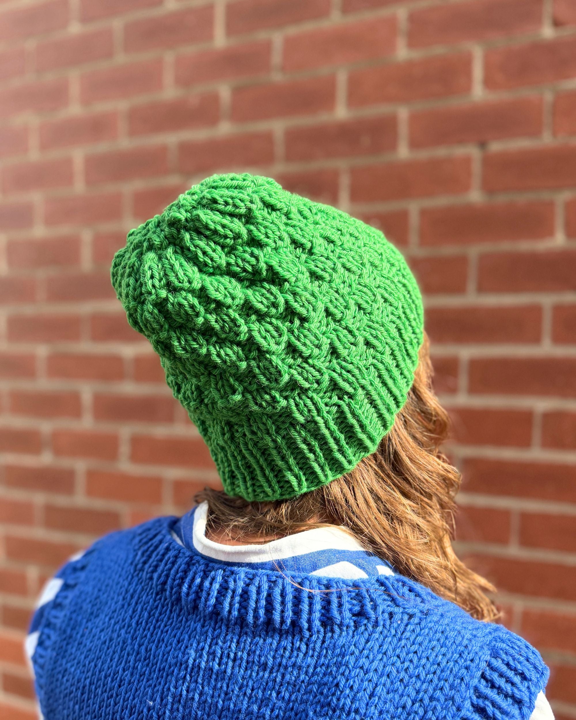 The Charlie Check Stitch Scarf & Beanie | PT 8742