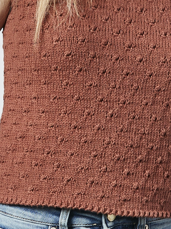 PT 8661 Lattice Tank - Knitting Pattern