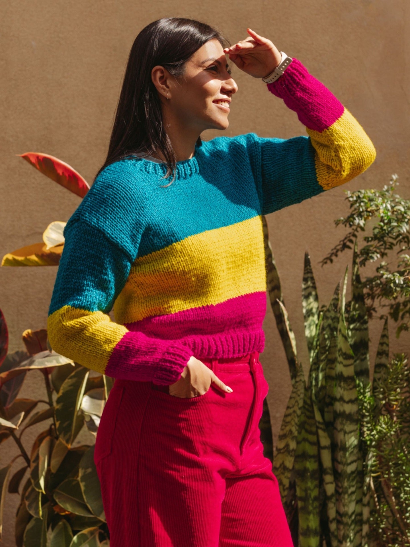 The Eliza Jumper - Chunky Yarn - Adult Knitting Pattern | PT 8697