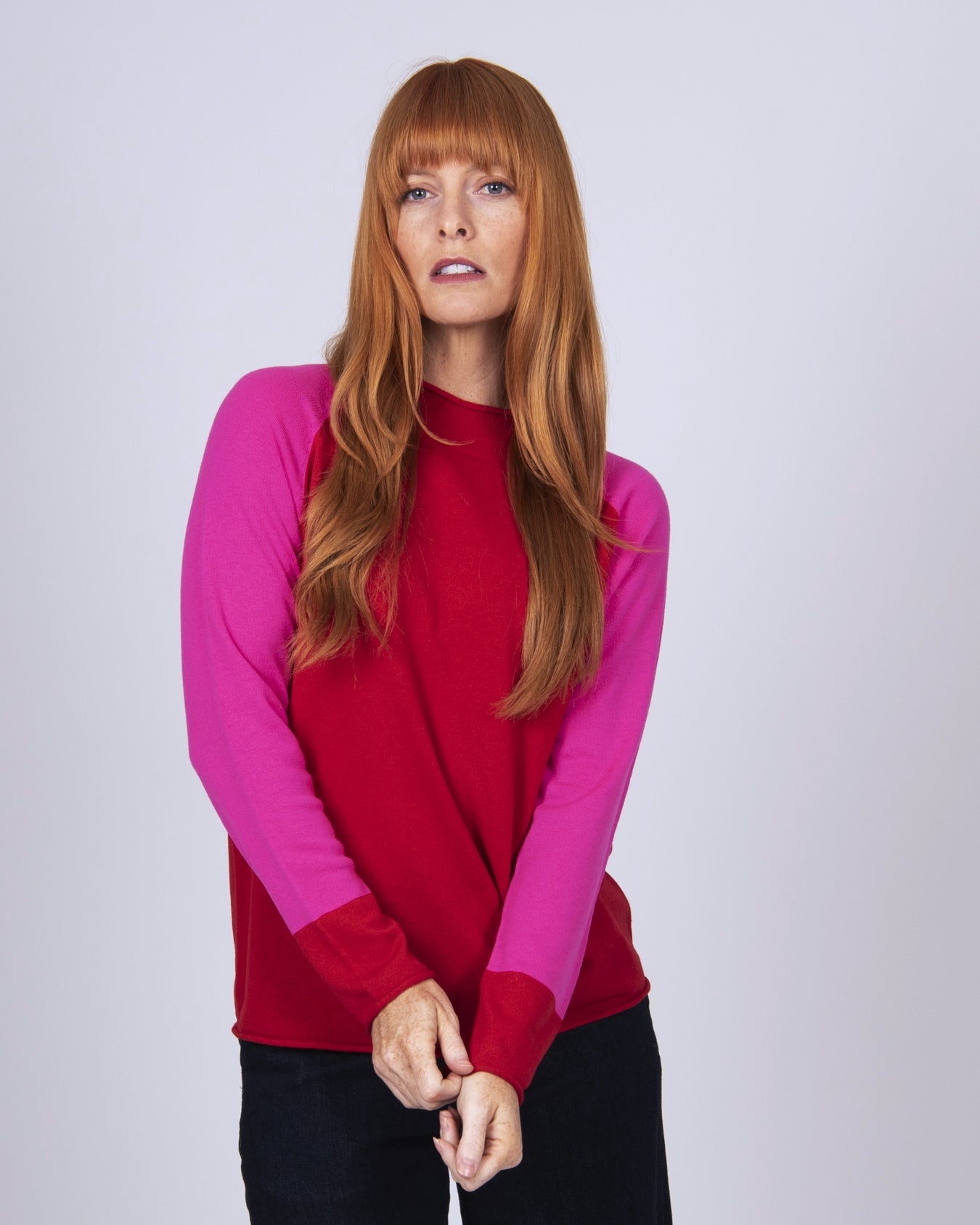 Style DI Colour Block Jumper