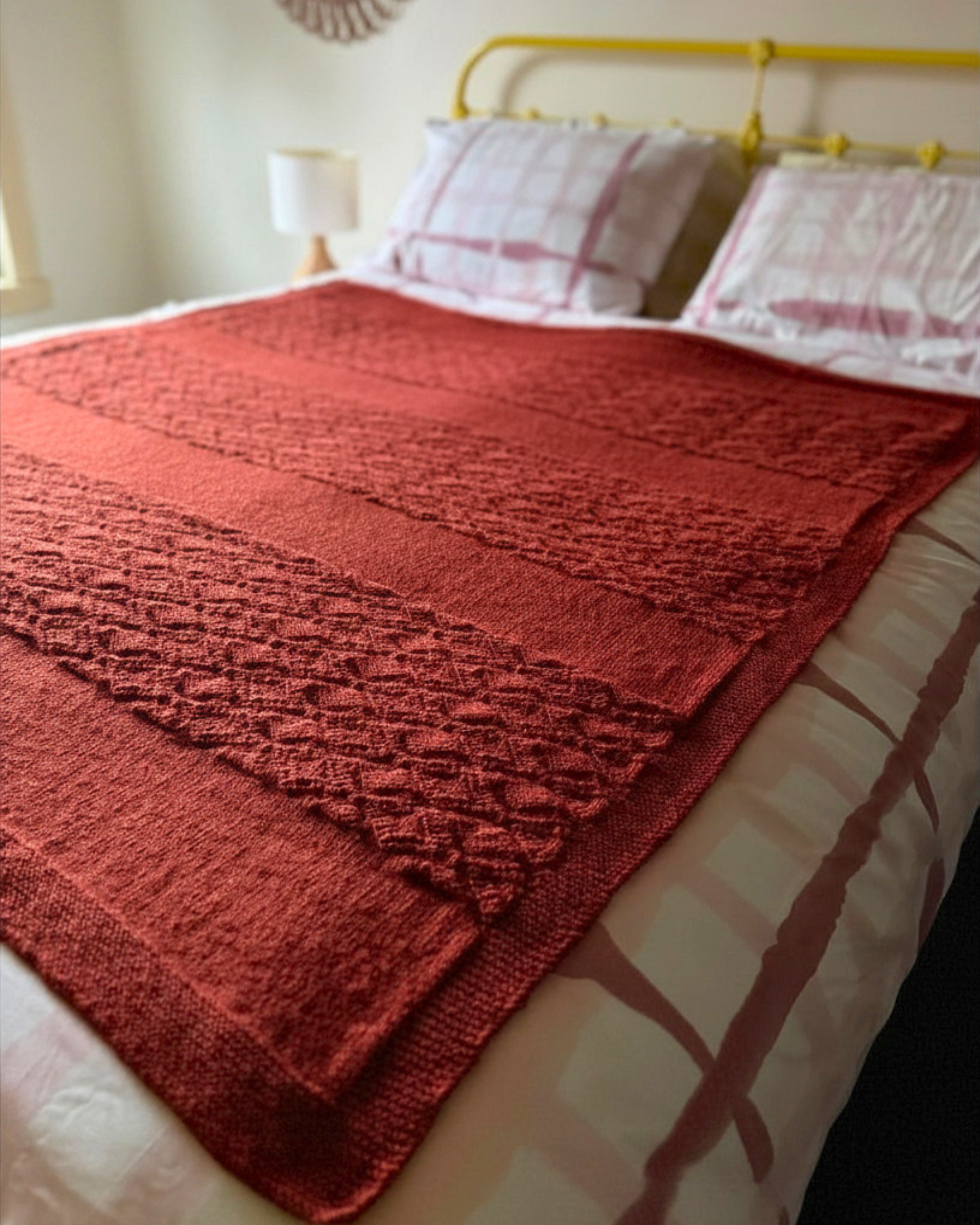Crossed Paths Blanket - Knitting Pattern | PT 8741