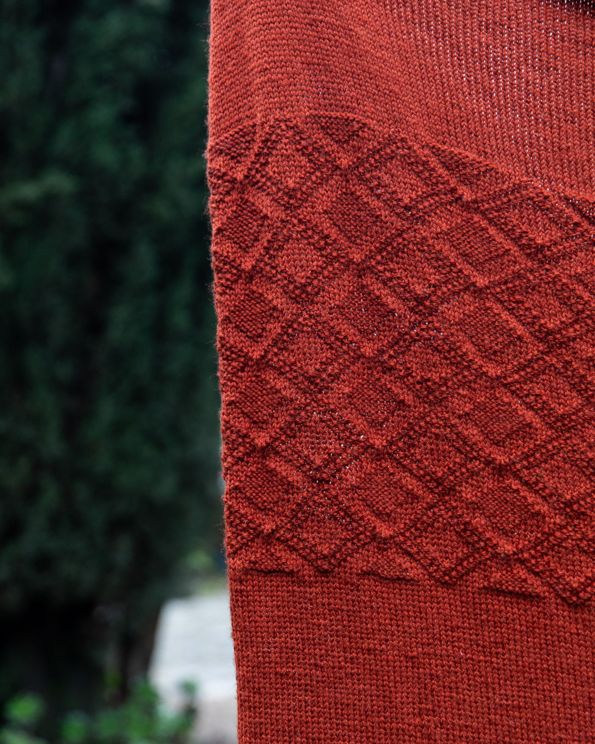 Crossed Paths Blanket - Knitting Pattern | PT 8741