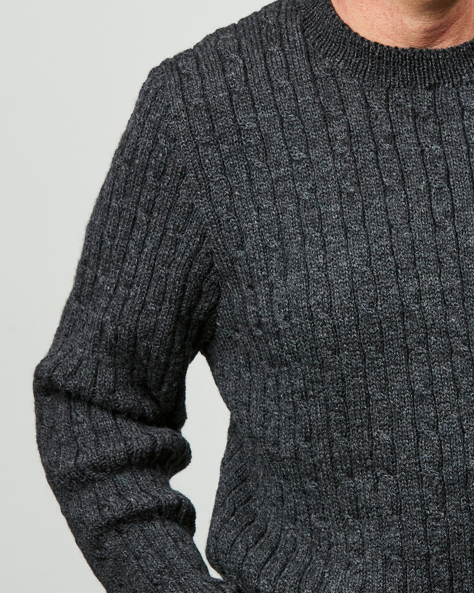 PT 8603 Fine Cabled Jumper - Knitting Pattern