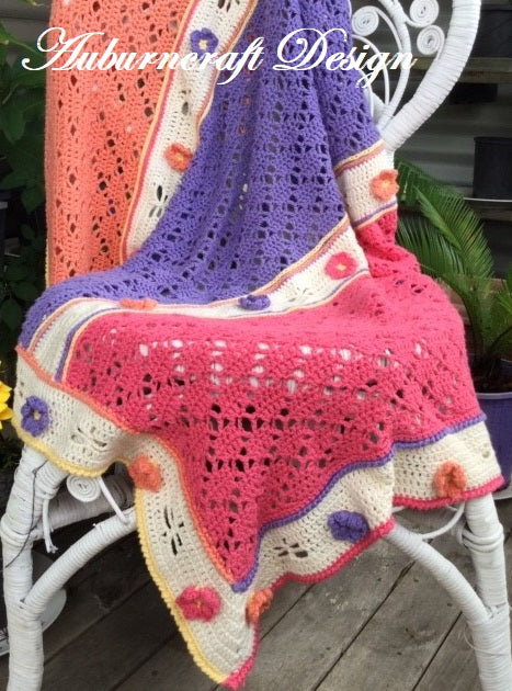 Dragonflies in Spring Blanket PDF