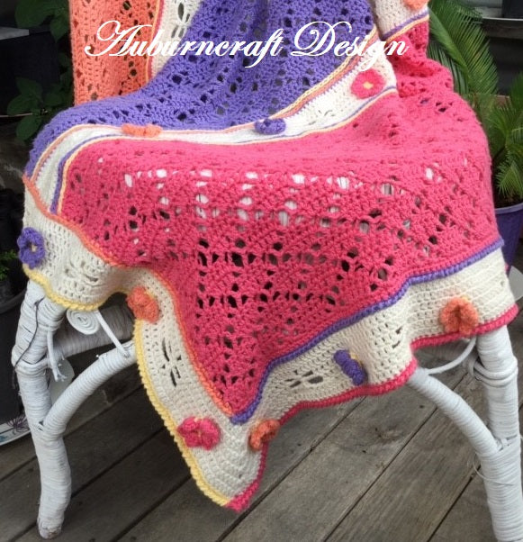 Dragonflies in Spring Blanket PDF