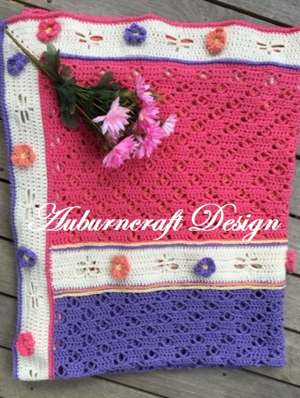 Dragonflies in Spring Blanket PDF