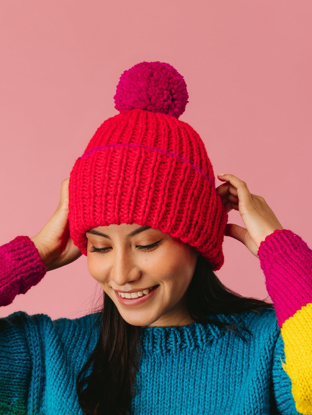 The Eden Chunky Beanie - Adult Knitting Pattern | PT 8701