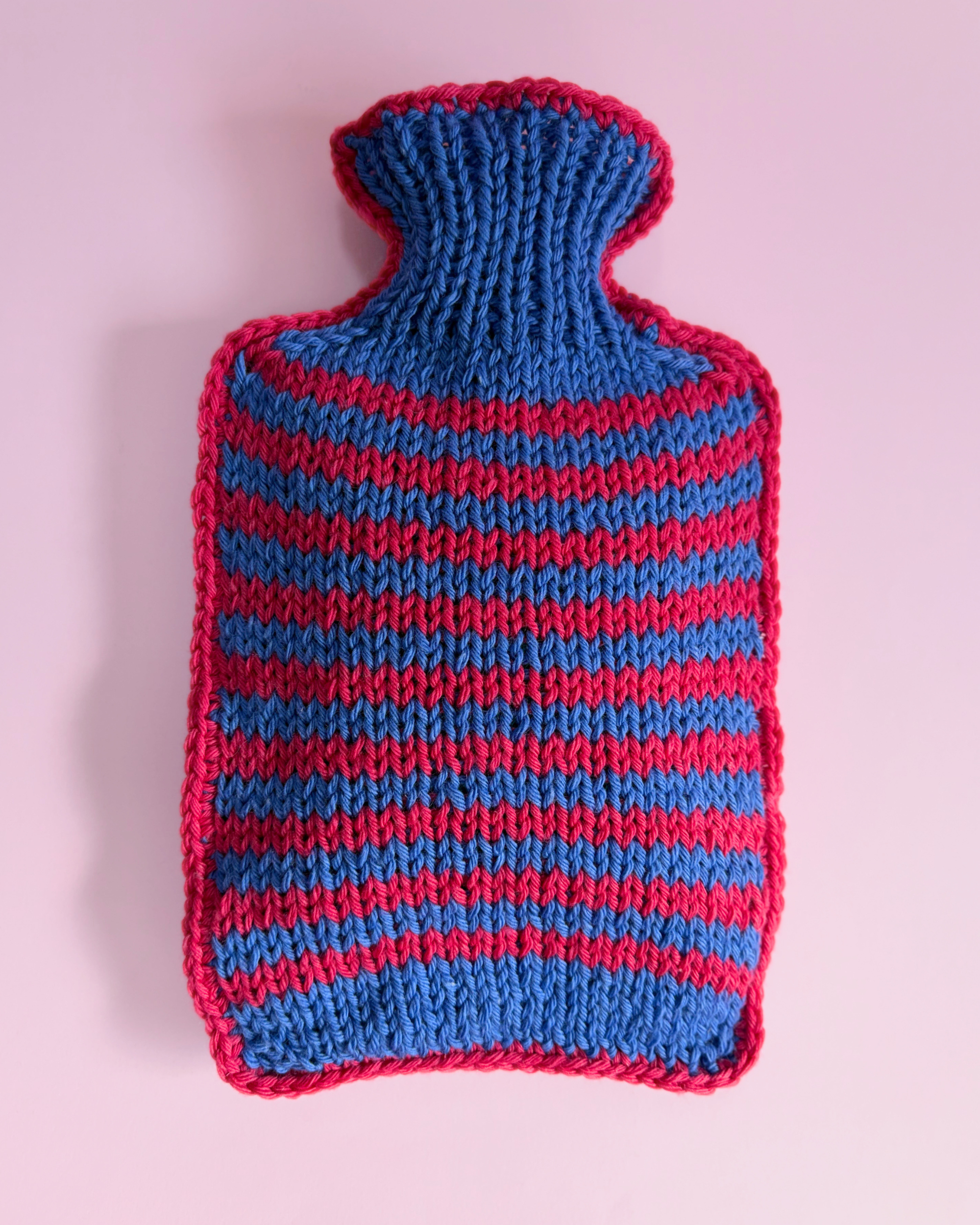 Free Hot Water Bottle Cover - Free Knitting Pattern