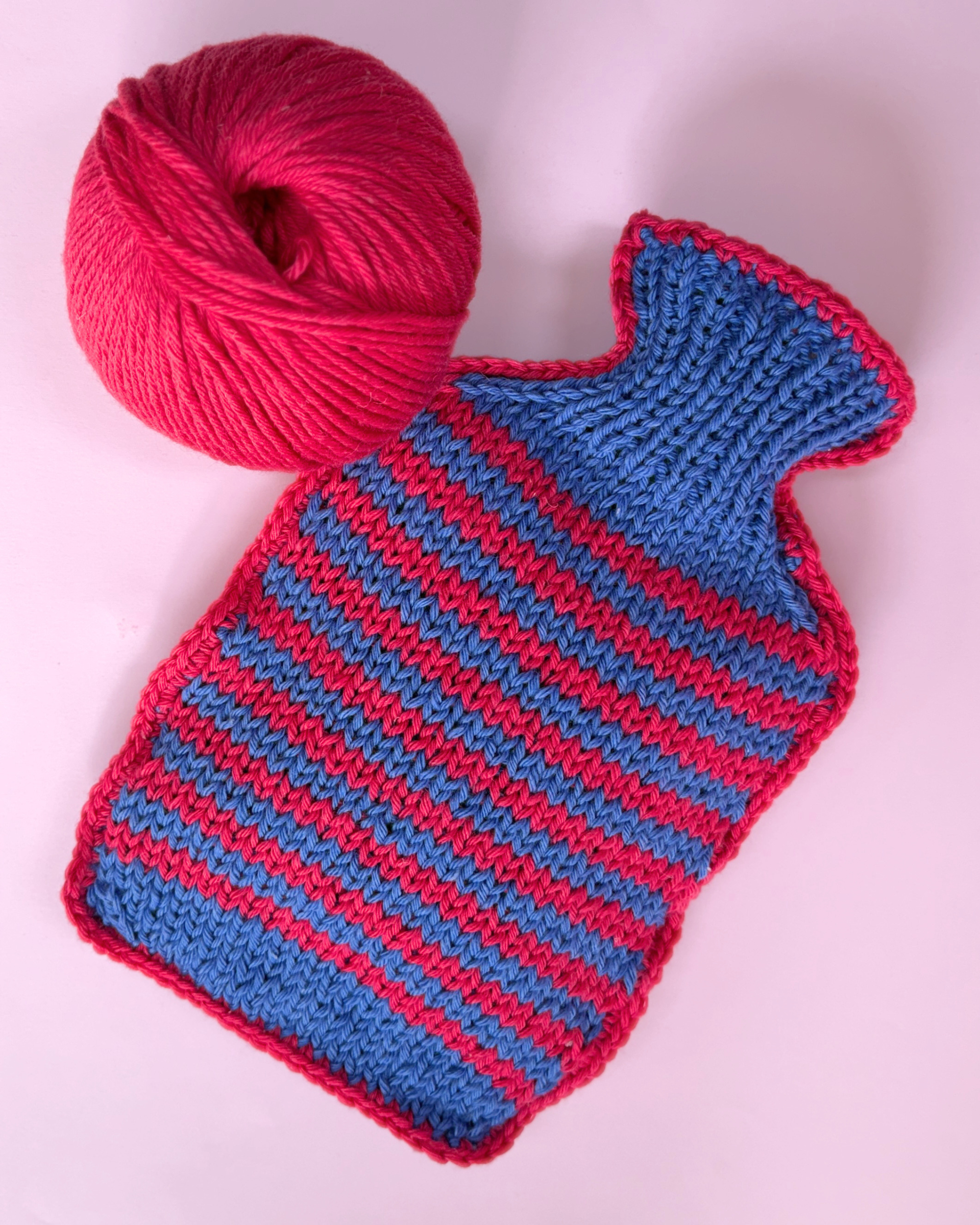 Free Hot Water Bottle Cover - Free Knitting Pattern