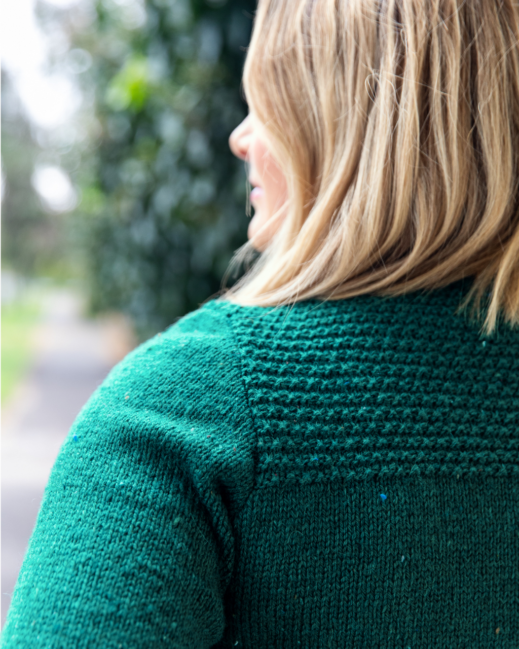 PT 8503 - Moss Shoulder Cardigan - Knitting Pattern