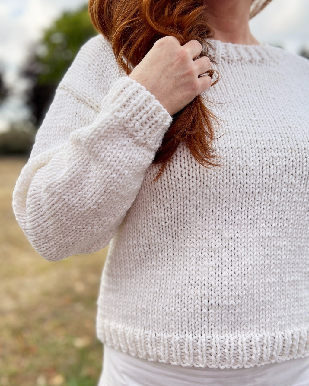The Eliza Jumper - Chunky Yarn - Adult Knitting Pattern | PT 8697