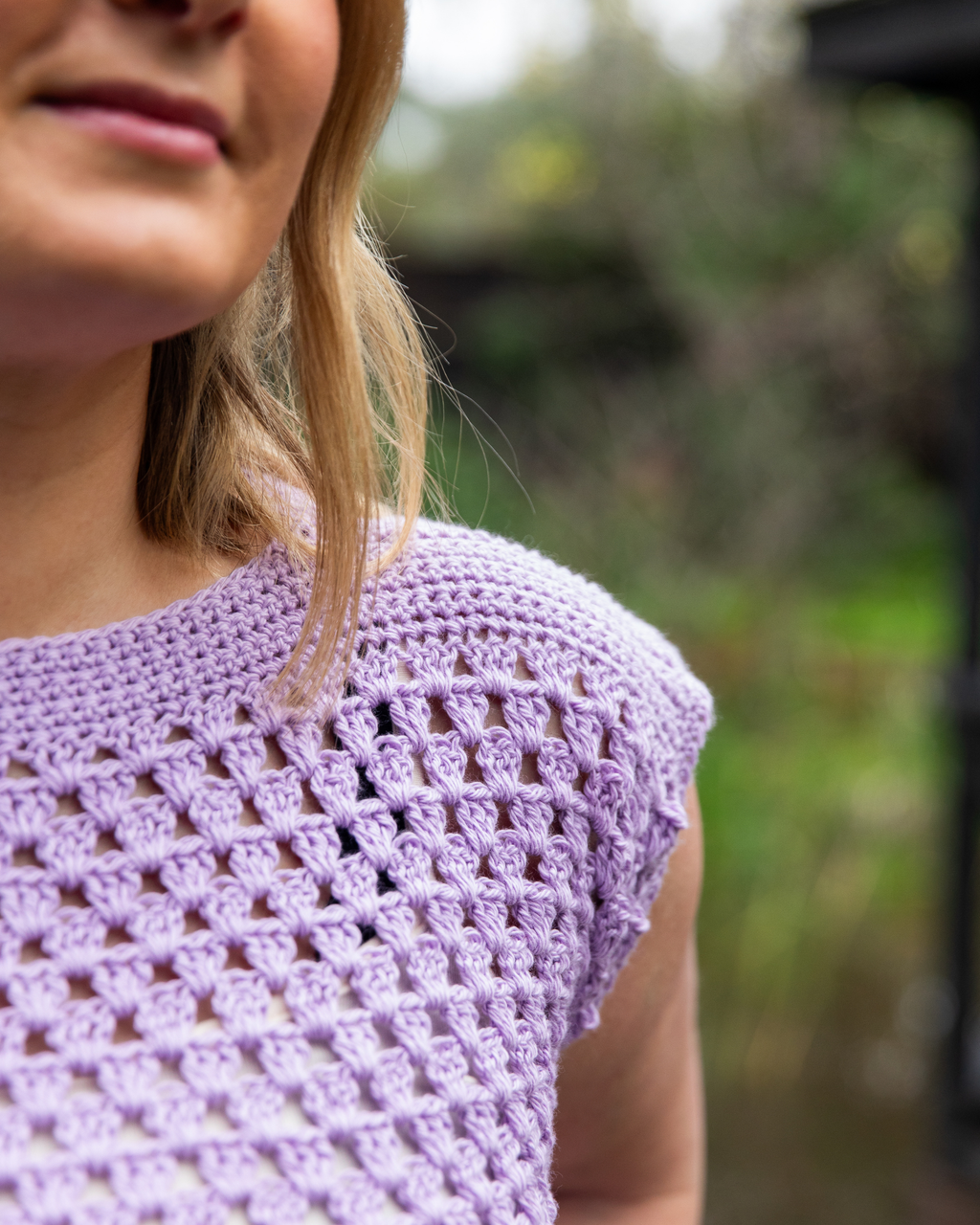 The Elsie Crochet Top - Women's Crochet Pattern | PT 8752