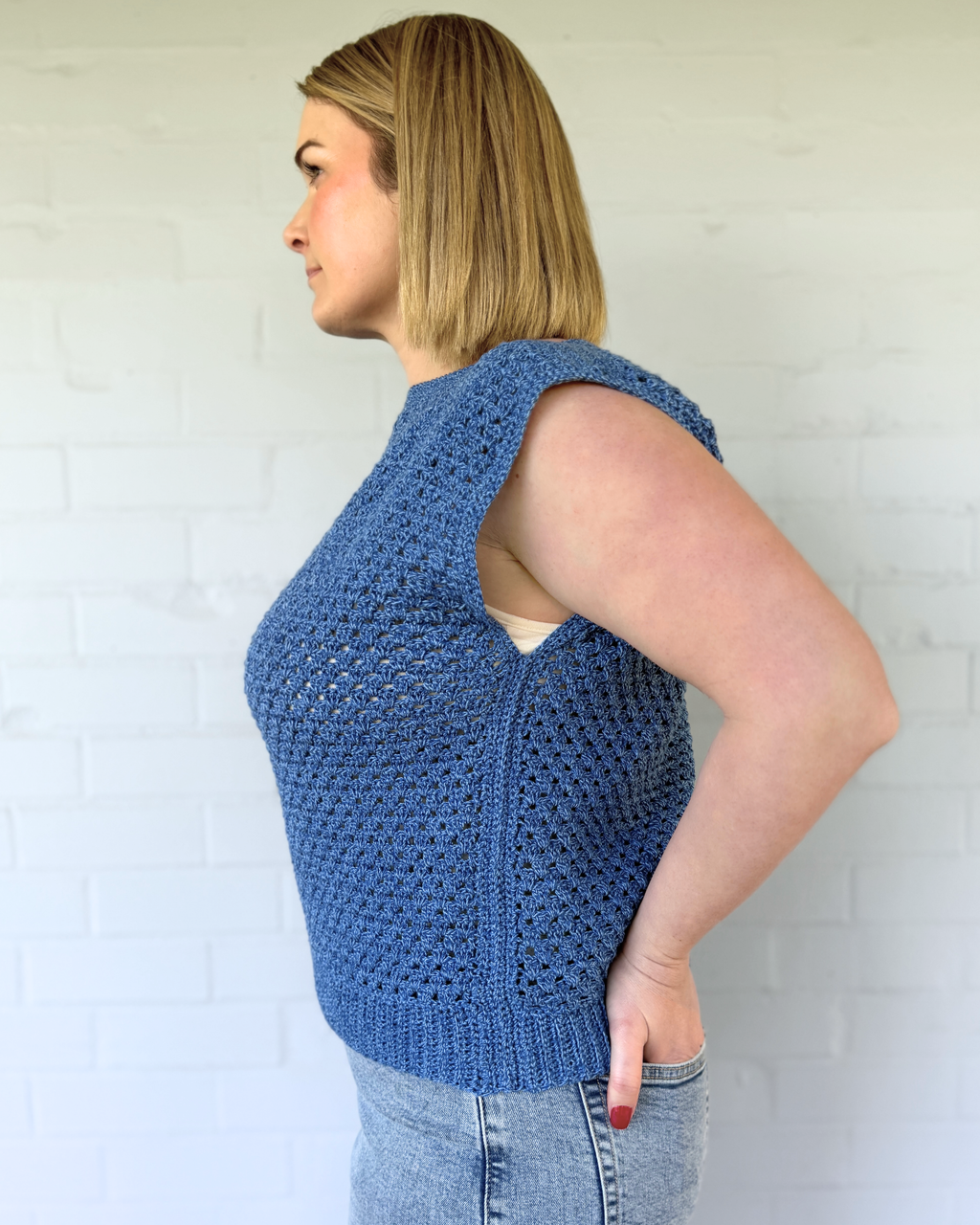The Elsie Crochet Top - Women's Crochet Pattern | PT 8752